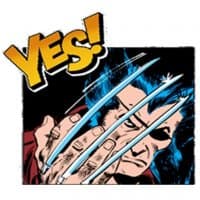 «Wolverine» sticker set