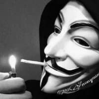 «Anonymous» sticker set