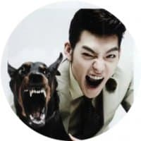 «Kimwoobin» sticker set