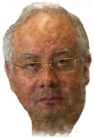 «najib» sticker set