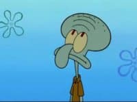 «Squidward» sticker set