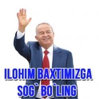 «UZBEKISTAN» sticker set