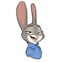 «Judy Art Of Zootopia» sticker set