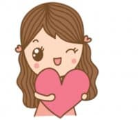 «Girl» sticker set