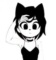 «Naughty Kitty» sticker set