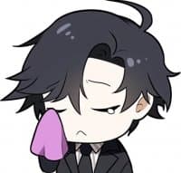 «Mystic Messenger LINE» sticker set