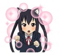 «K-ON» sticker set