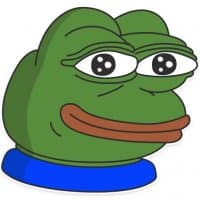 «PEPE Top» sticker set