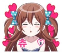 «maidgirl» sticker set