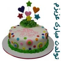 «birthday» sticker set
