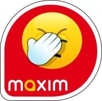 «maxim» sticker set