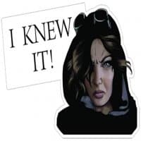 «Gotham» sticker set