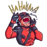 «Deadpool» sticker set