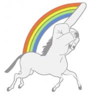 «fuck-u-nicorn!» sticker set