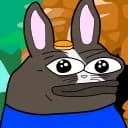 Bunny PePe | @QStickers
