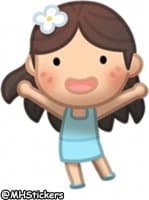 «@MHStickers HJS Hello Kate 1» sticker set