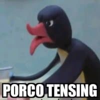 «Pingu Sottotitolato» sticker set
