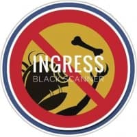 «INGRESS BLACK SCANNER» sticker set