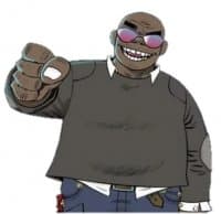 «Gorillaz» sticker set