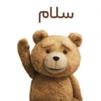 «Ted» sticker set