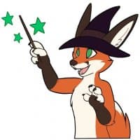 «Marty The Foxthing» sticker set