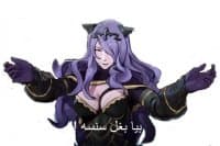 «Waifu Emblem By Saman Sensei ! Farsi Version» sticker set