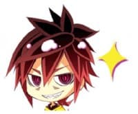«No Game, No Life» sticker set