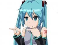 «HATSUNE MIKU» sticker set