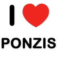 «I LOVE PONZIS» sticker set