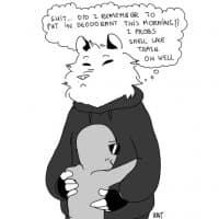 «Shitty Possum Tumblr» sticker set