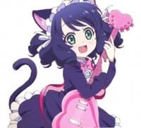 «Show by Rock!! – Cyan» sticker set