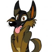 «Camo Shepherd» sticker set
