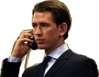 «Sebastian Kurz» sticker set