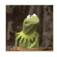 «mah kermits» sticker set