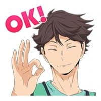 «Haikyuu!!» sticker set