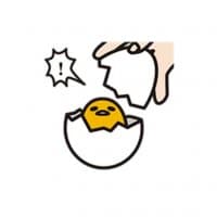 «Gudetama» sticker set