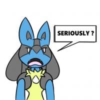 «Lucario» sticker set