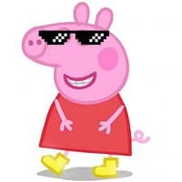 «peppapig» sticker set