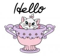 «marie» sticker set