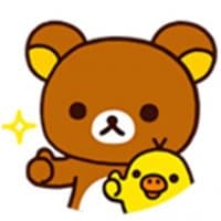 «Rilakkuma» sticker set