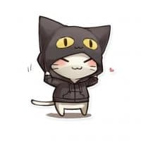 «kawaii-chibi» sticker set