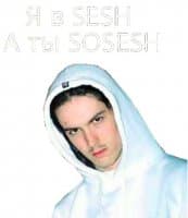 «SESH» sticker set