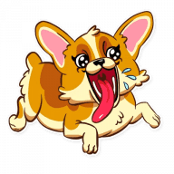 «Corgeous» sticker set