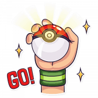 «PokemonGO» sticker set