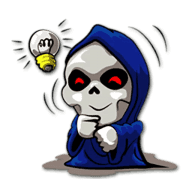 «Grim Reaper» sticker set