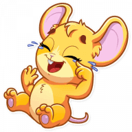 «Little Mouse» sticker set